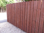 New domestic fencing - click to enlarge