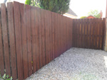 New domestic fencing - click to enlarge
